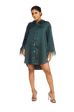 Silk Envy with Feathers