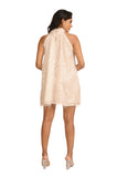 Sparkle and Feather Mini Dress