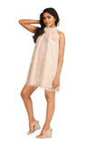Sparkle and Feather Mini Dress